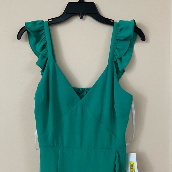 B. Darlin Kelly Green Dress Size 7/8 - Picture 2 of 10